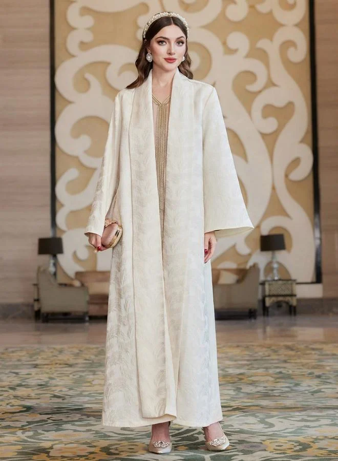 تايك تو عبايةة جاكار مفتوحة من الأمام